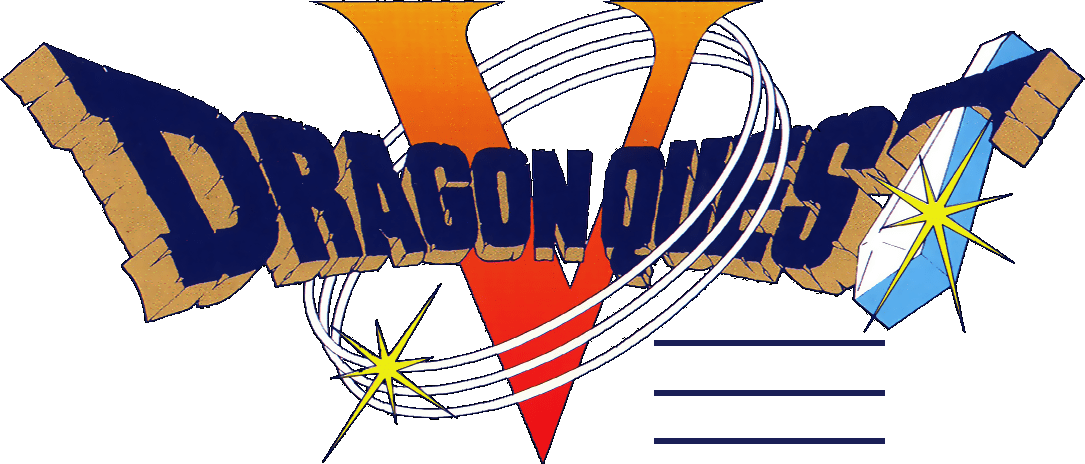 Dragon Quest V logo for Super Famicom